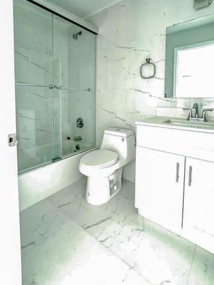 Bathroom, Glass Shower, Interior, Marble, Marble Walls