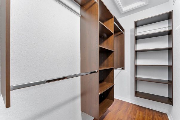 Interior, Walk-in Closets, Wood Texture Flooring