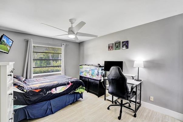 Bedroom, Home Office, Interior, Wood Texture Flooring