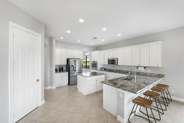 Interior, Kitchen, Recessed Lighting, Stainless Steel Appliances