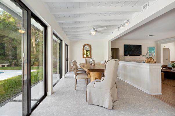 Dining room, Interior, Wood Texture Flooring