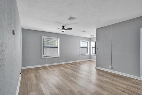 Empty room, Interior, Wood Texture Flooring