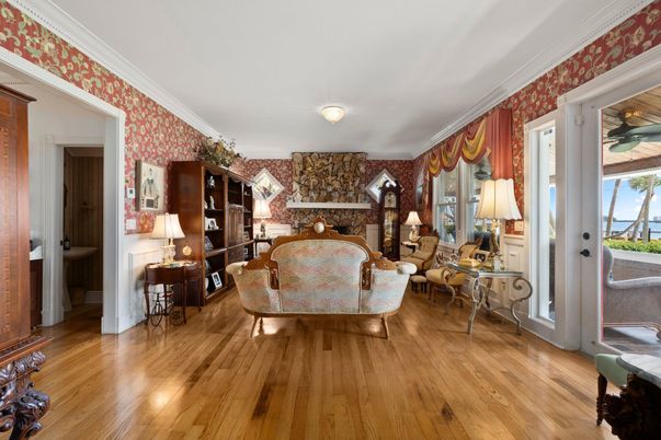 Fireplace, Interior, Living room, Wood Texture Flooring