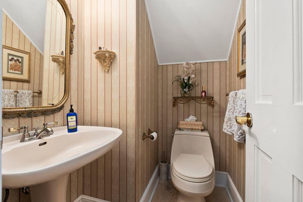 Bathroom, Interior, Wooden Walls
