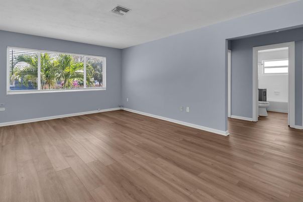 Empty room, Interior, Wood Texture Flooring