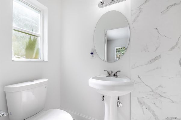 Bathroom, Interior, Marble Walls