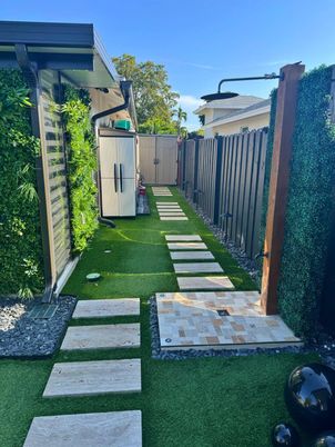 Backyard, Exterior