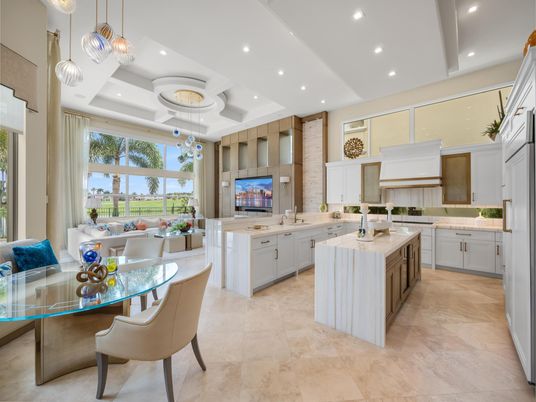 Dining room, Interior, Kitchen, Pendant Lights, Recessed Lighting