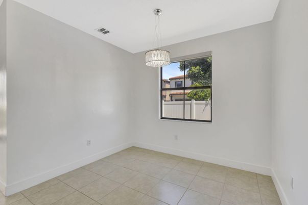 Chandelier, Empty room, Interior