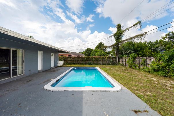 Backyard, Exterior, Pool