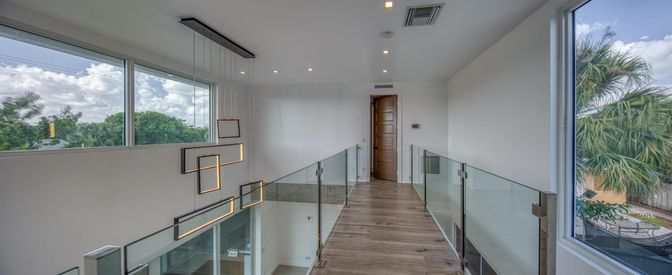 Interior, Pendant Lights, Recessed Lighting, Wood Texture Flooring