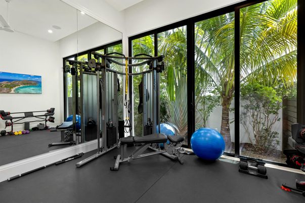 Fitness Equipment, Interior, Recessed Lighting