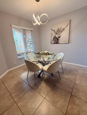 Dining room, Interior, Pendant Lights