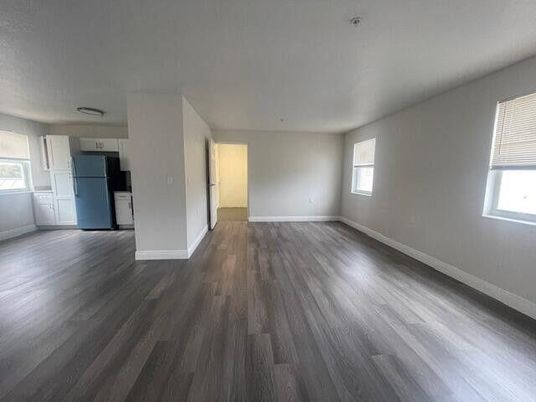 Empty room, Interior, Kitchen, Wood Texture Flooring
