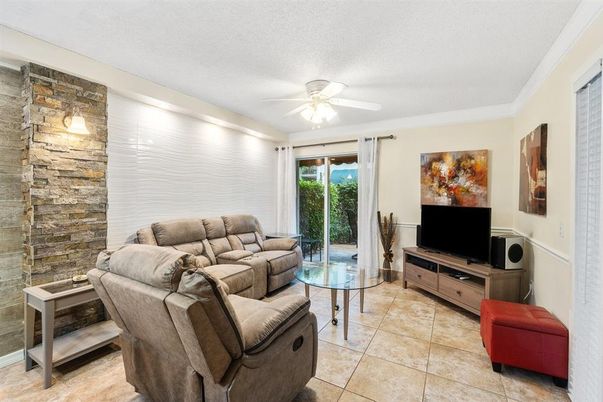 Interior, Living room, Stone Walls