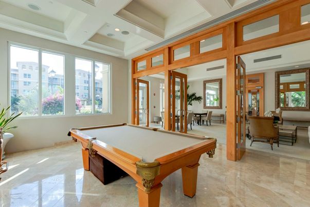 Billiard Table, Dining room, Game Room, Interior, Recessed Lighting