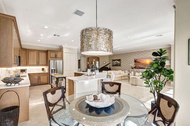 Dining room, Interior, Kitchen, Living room, Pendant Lights, Recessed Lighting