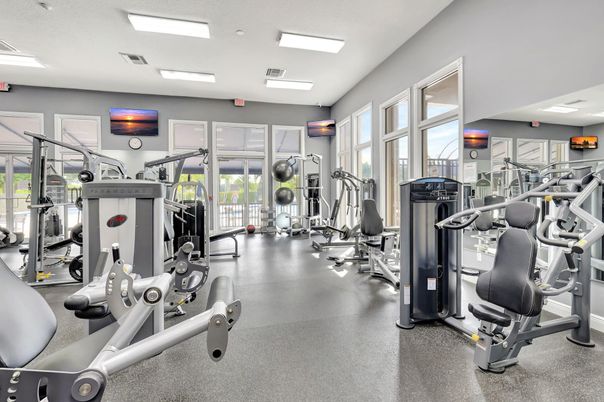 Fitness Equipment, Gym, Interior