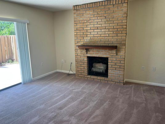 Empty room, Fireplace, Interior, Stone Walls