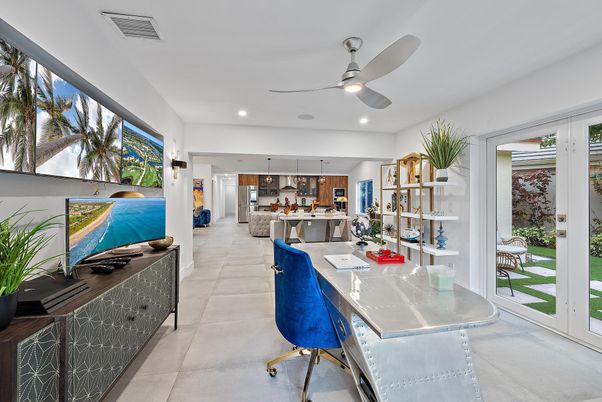 Dining room, Interior, Kitchen, Recessed Lighting