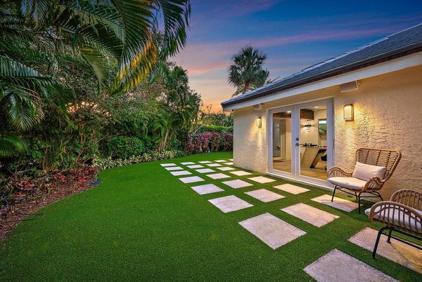 Backyard, Exterior, Solar Panels