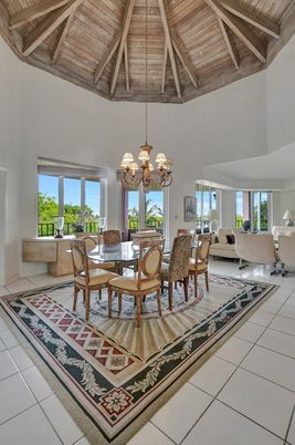 Chandelier, Dining room, Interior, Living room, Wooden Beams, Wooden Ceilings