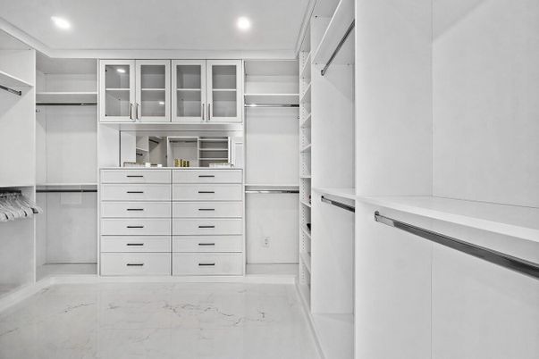 Interior, Marble, Recessed Lighting, Walk-in Closets