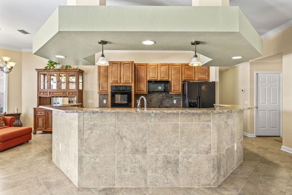 Interior, Kitchen, Pendant Lights, Recessed Lighting