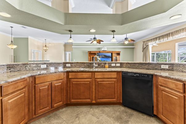 Interior, Kitchen, Pendant Lights, Recessed Lighting