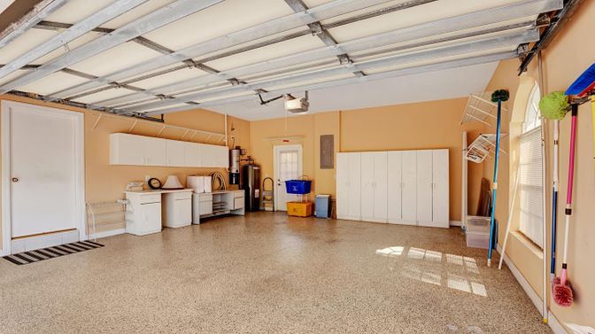 Garage, Interior, Washer