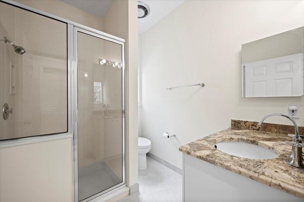 Bathroom, Glass Shower, Interior