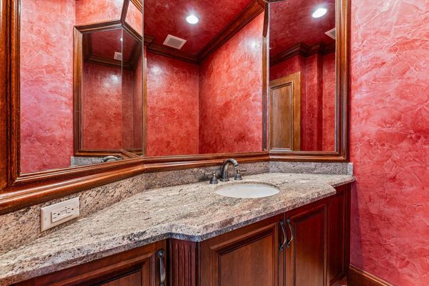 Bathroom, Interior, Recessed Lighting