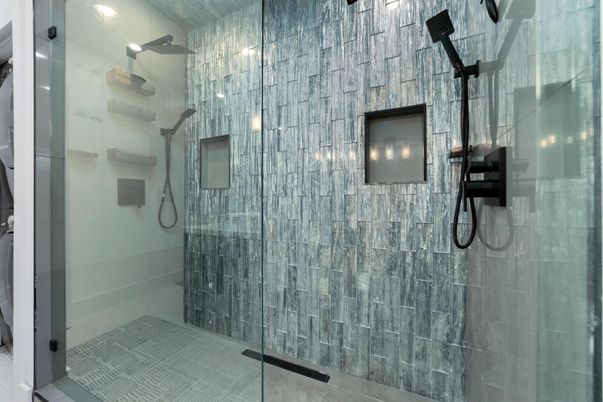 Bathroom, Glass Shower, Interior