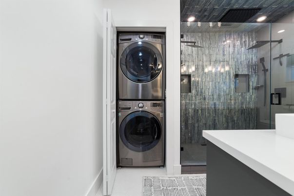 Interior, Recessed Lighting, Utility Closets, Washer
