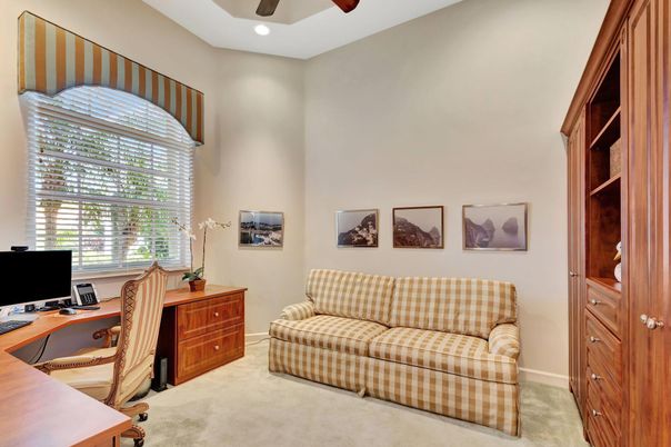 Home Office, Interior, Recessed Lighting
