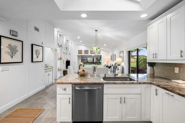 Interior, Kitchen, Pendant Lights, Recessed Lighting