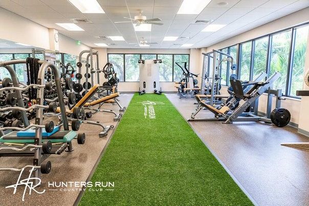 Fitness Equipment, Gym, Interior, Recessed Lighting