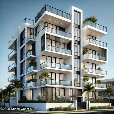 Exterior, Facade, Condo Building