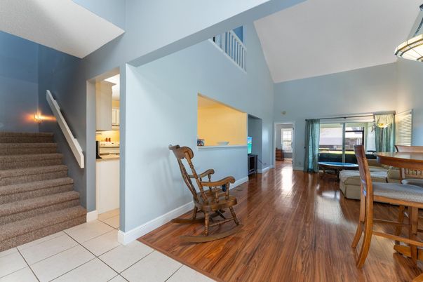 Dining room, Interior, Wood Texture Flooring