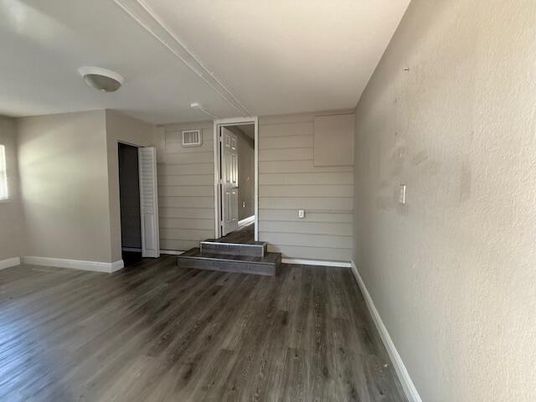 Empty room, Interior, Wood Texture Flooring