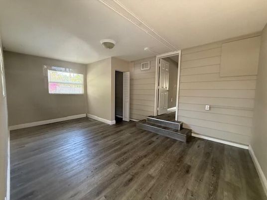Empty room, Interior, Wood Texture Flooring