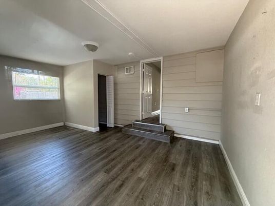 Empty room, Interior, Wood Texture Flooring