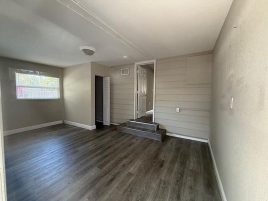 Empty room, Interior, Wood Texture Flooring