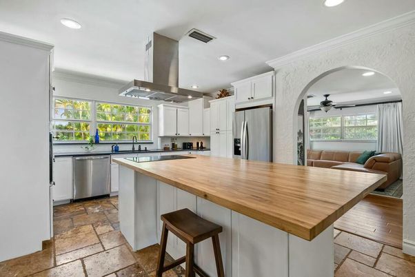 Interior, Kitchen, Recessed Lighting, Stainless Steel Appliances