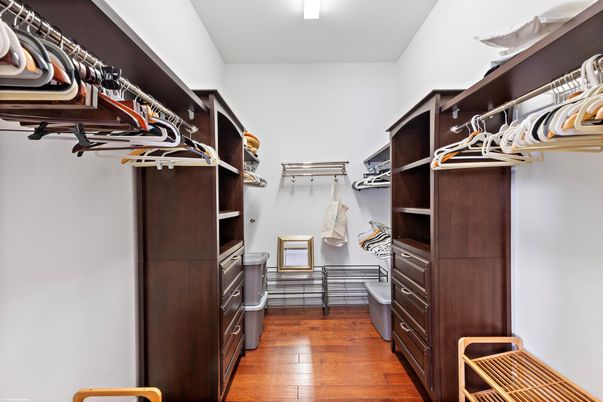 Interior, Walk-in Closets, Wood Texture Flooring