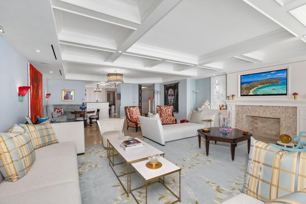Chandelier, Dining room, Fireplace, Interior, Living room, Pendant Lights, Recessed Lighting