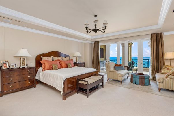 Bedroom, Chandelier, Interior, Water