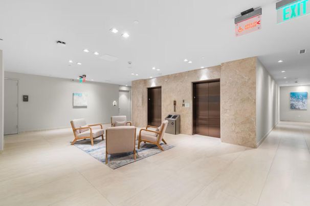 Elevator, Interior, Recessed Lighting