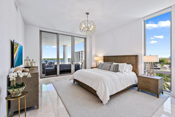 Bedroom, Chandelier, Interior, Water