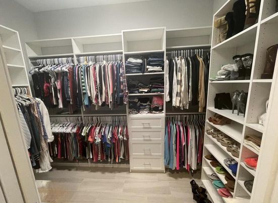 Interior, Walk-in Closets, Wood Texture Flooring